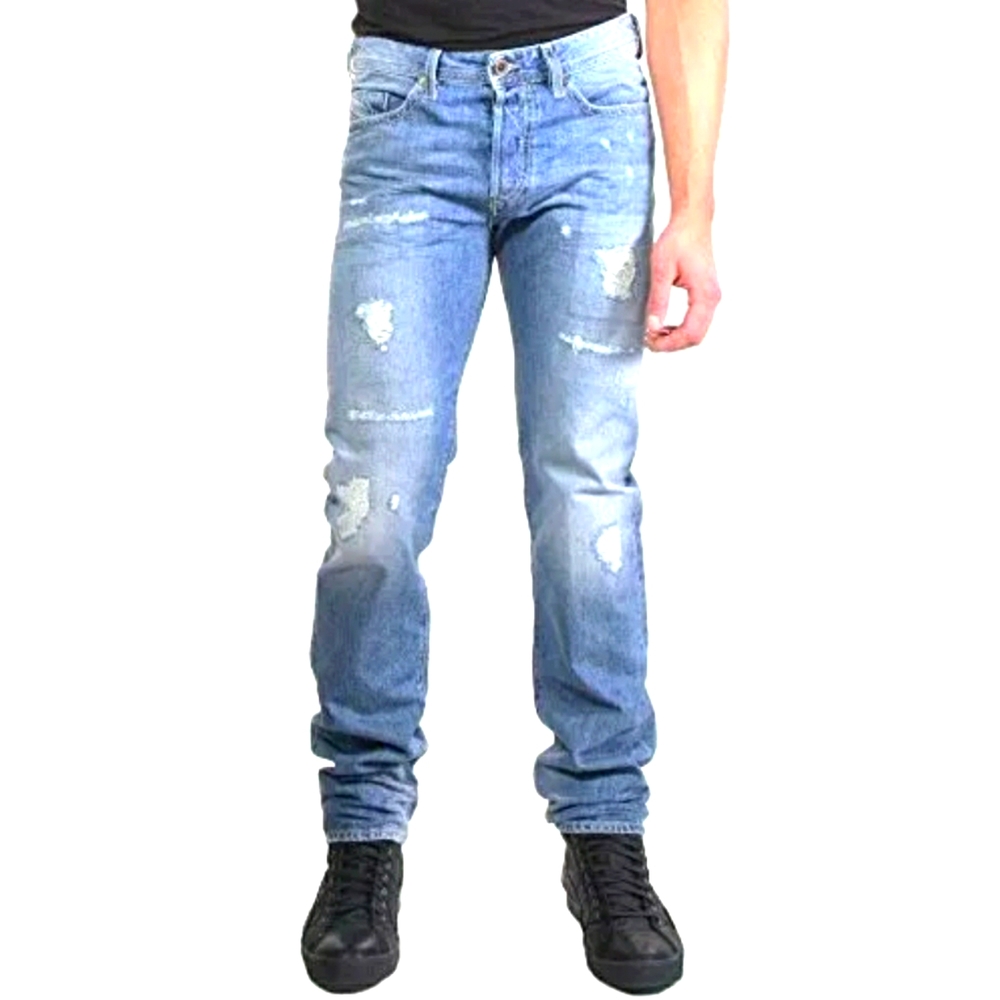 Diesel D.N.A Buster Tapered button fly Distressed 30(31×32)